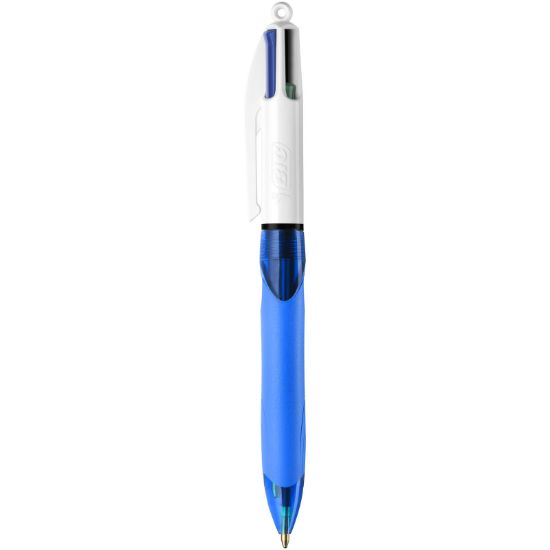 Bic balpen 4 kleuren grip medium