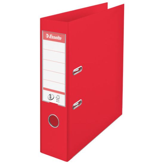 Ringmap Esselte A4 75mm rug rood Vivida