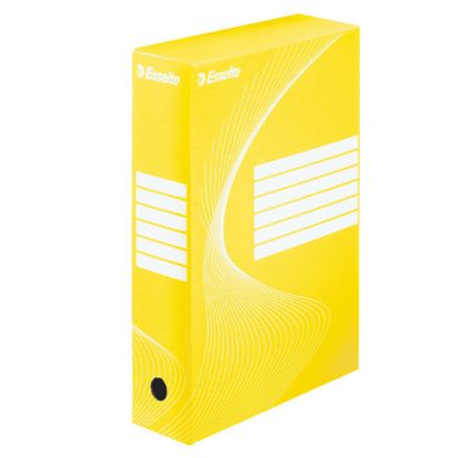 Archiefdoos A4 Esselte boxycolor geel