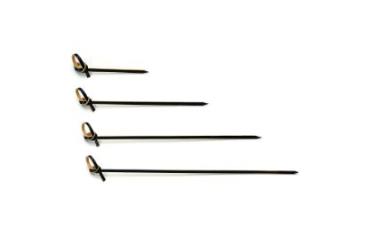 Knoopprikker bamboe zwart 150 mm 200 stuks opdienen