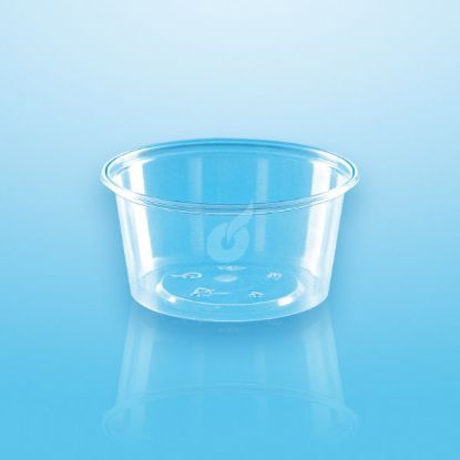 Dressing box 80 cc glashelder 50 stuks opdienen verpakken bewaren