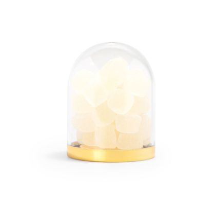 Globe klein met gouden bodem