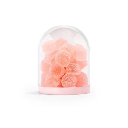 Globe klein met roze bodem