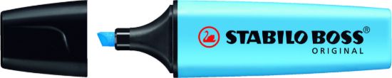 Stabilo boss original fluo blauw