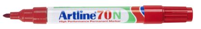 Permanente marker Artline 70 rood