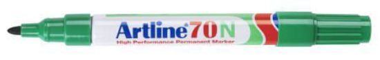 Permanente marker Artline 70 groen