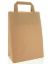 Kraftzak bruin 26+12x32 cm