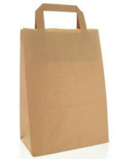 Kraftzak bruin 32+14x42