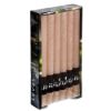 Rustieke huishoudkaars beige