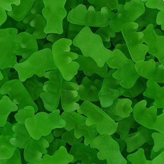 Joris snoep beertjes groen