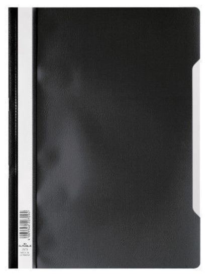 Bestekmap PP Durable zwart