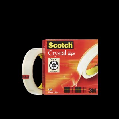 Plakband Scotch crystal 19mm x 66m