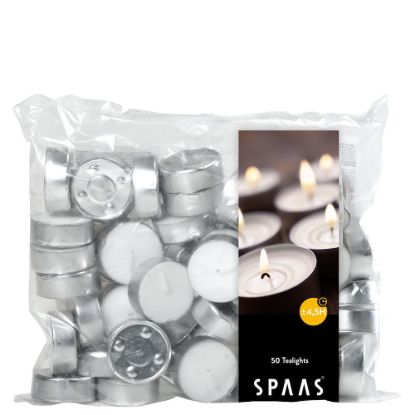 Theelicht 50 stuks kaarsen