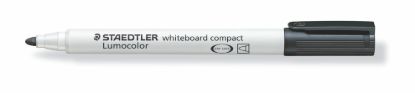 Witbordstift Staedtler lumocolor zwart 1-2mm