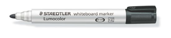 Witbordstift Staedtler lumocolor zwart 2mm