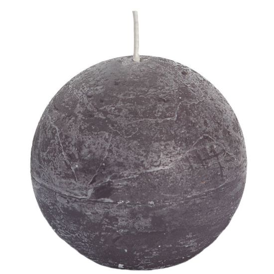 Rustieke bolkaars taupe