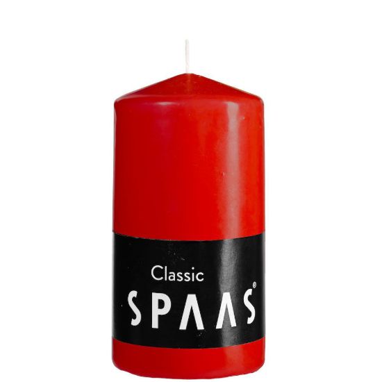 Cilinderkaars klassiek rood