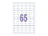 Etiketten Kangaro 38,1x21,2mm A4 100 vellen