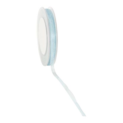 lint organza lichtblauw