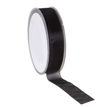lint organza zwart