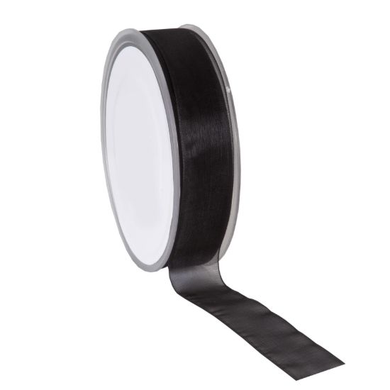 lint organza zwart