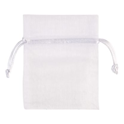 organza zakje wit
