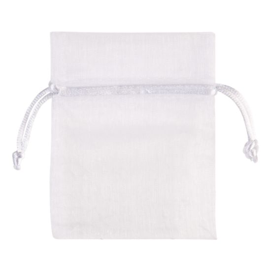 organza zakje wit