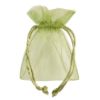 organza zakje lichtgroen