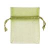 organza zakje lichtgroen