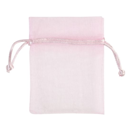 organza zakje roze