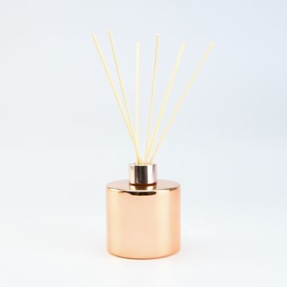 parfumflesje voor geurstokjes roze goud