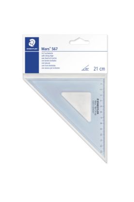 Tekendriehoek Staedtler 21 cm 45°