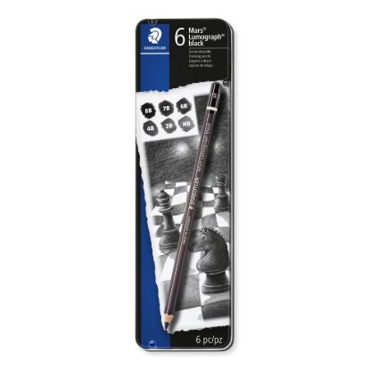 Potloden Staedtler etui 6 stuks