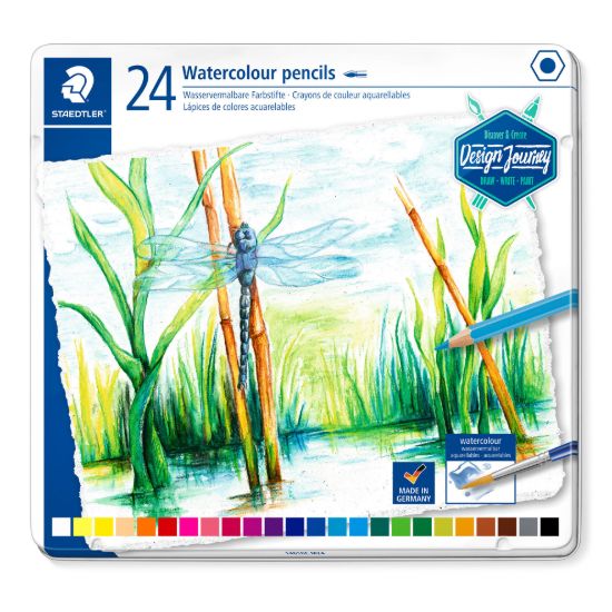 Kleurpotloden aquarel 24 stuks