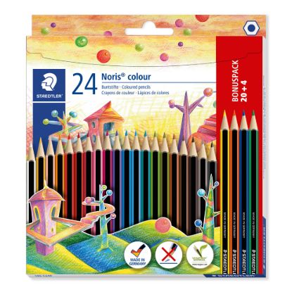 Kleurpotloden 20 + 4 gratis
