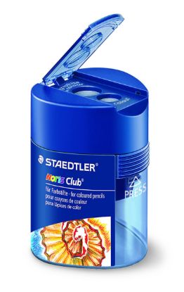 Potloodslijper driekantig potje