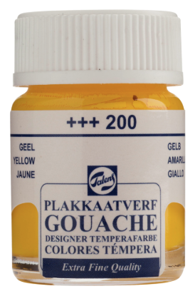 Plakkaatverf Talens geel