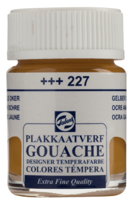 Plakkaatverf Talens gele oker