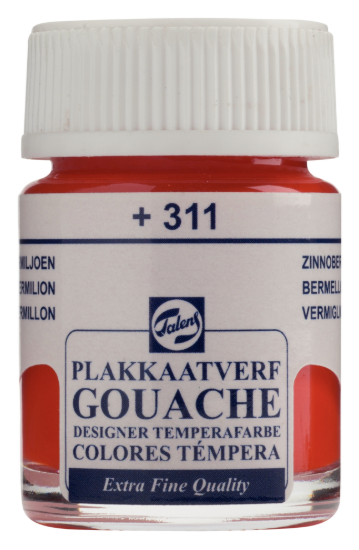 Plakkaatverf Talens vermiljoen