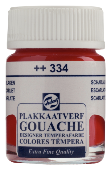 Plakkaatverf Talens scharlaken