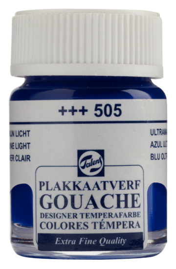 Plakkaatverf Talens ultramarijn