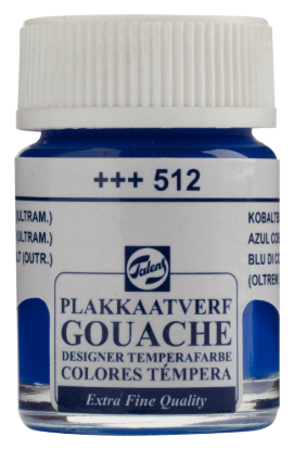Plakkaatverf Talens kobaltblauw