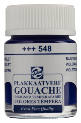 Plakkaatverf Talens blauwviolet