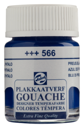 Plakkaatverf Talens pruisblauw