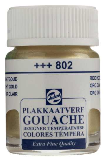 Plakkaatverf Talens lichtgoud