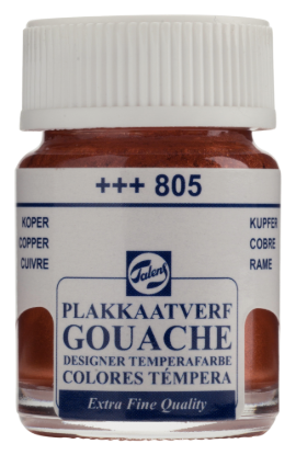 Plakkaatverf Talens koper