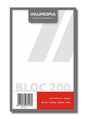 Kladblok blanco