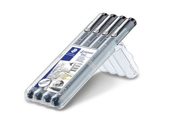 Fineliner Staedtler set 4 stuks