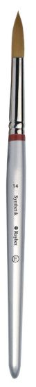 Rayher penseel rond, synthetisch, maat 14, korte steel, 3714000