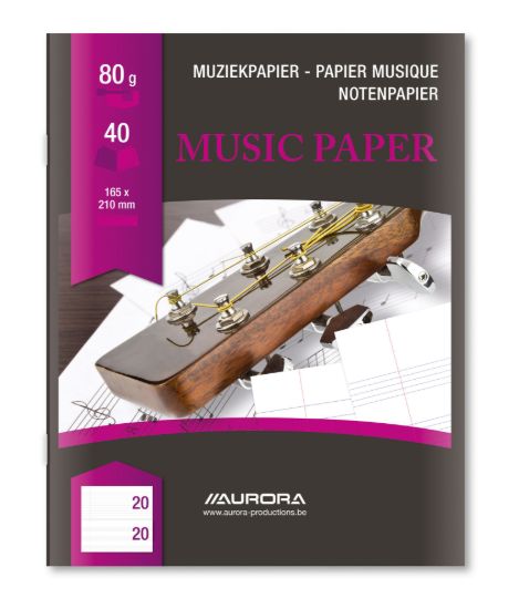 Muziekschrift 165 x 210